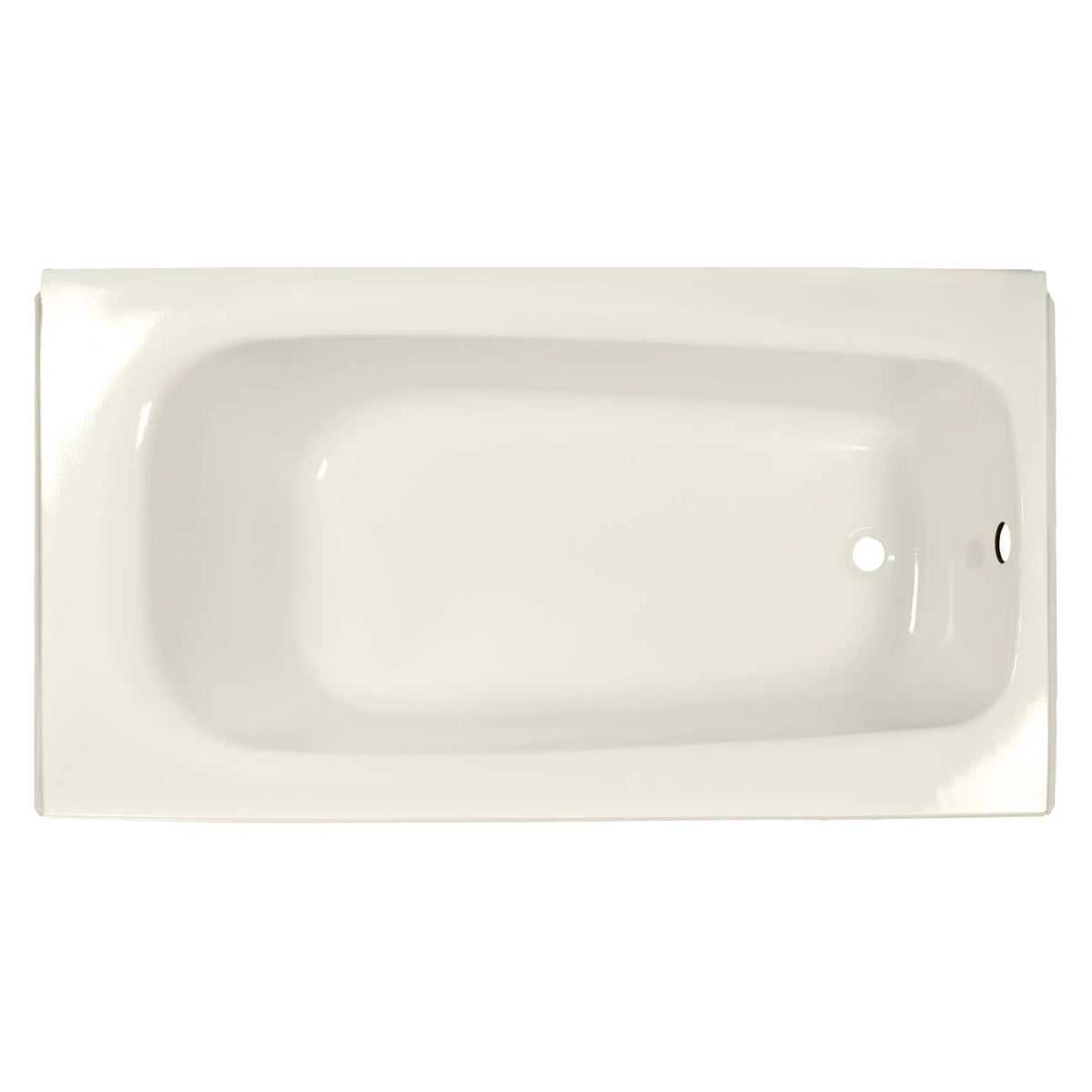 American Standard 2461002.222 Cambridge Americast Integral Apron-Front Bathtub With Grab Bar Drilling 60 x 32 Right Hand Drain Outlet