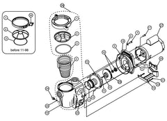 PENTAIR 11642 POOL & SPA PUMP PARTS