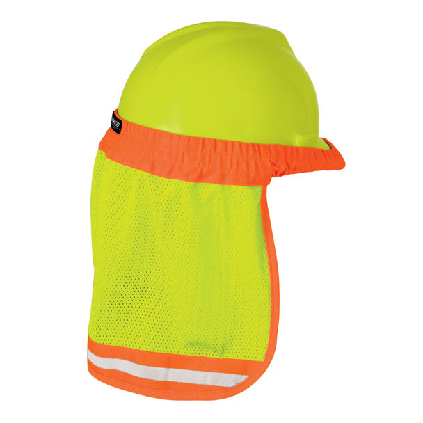 Kishigo 2813 Orange Reflective Hard Hat Sun Shade