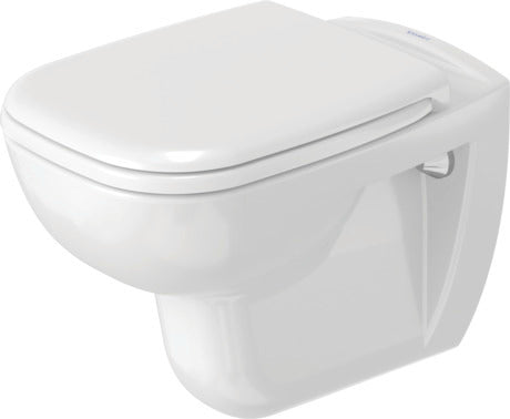 Duravit 25350900922 D-Code Elongated Toilet Bowl in White