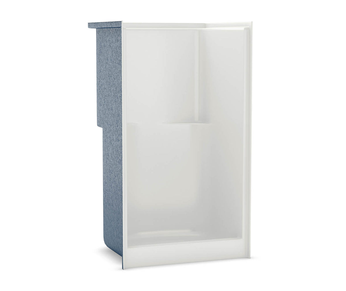 AKER 141025-000-002 S-42 Series Alcove Shower (One-Piece) With Center Drain 42 x 35-1/4 x 72