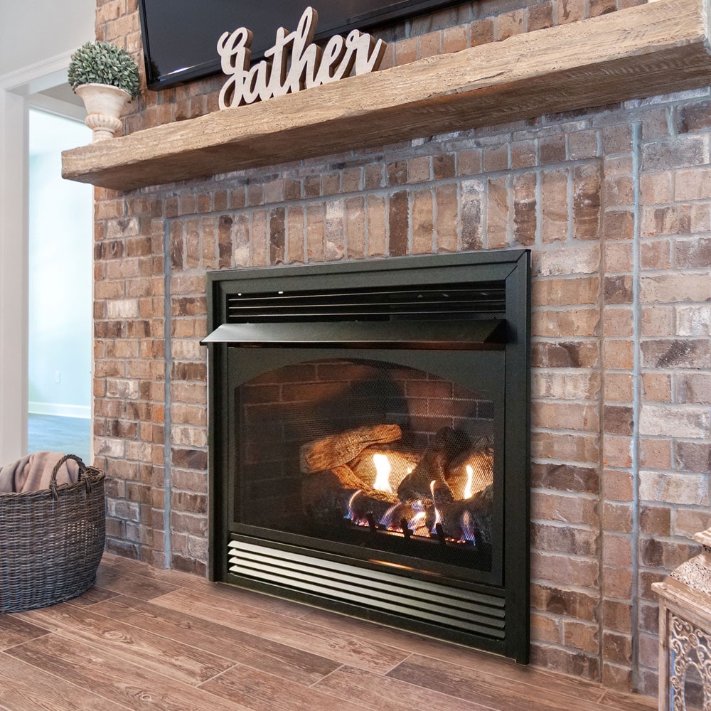 Empire Comfort Systems VFPA-32-BP31LN Vail Vent-Free Fireplace, Natural Gas, Millivolt, 32,000 BTU