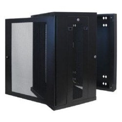 Tripp Lite SRW18US TRIPPLITE-WABER 18U WALL MOUNT RACK ENCLOSURE CABINET W/ DOOR AND SIDE PANELS