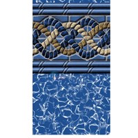 Swimline LI2754MGU 27' Round Mystri Gold Unibead AG Liner 54 Wall