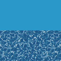 Swimline LI1833SB 18' x 33' Oval A/G Overlap Liner 48-52 Wall