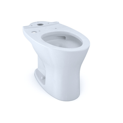 Toto CT746CUFGT40#01 Washlet+ Ready Drake Dual Flush Elongated Universal Height Toilet Bowl With Cefiontect