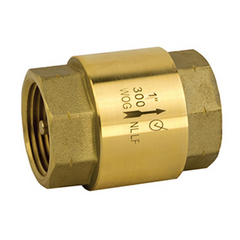 Jomar 105-605G Inline Check Valve, Threaded Connection, 300 WOG, Class 150