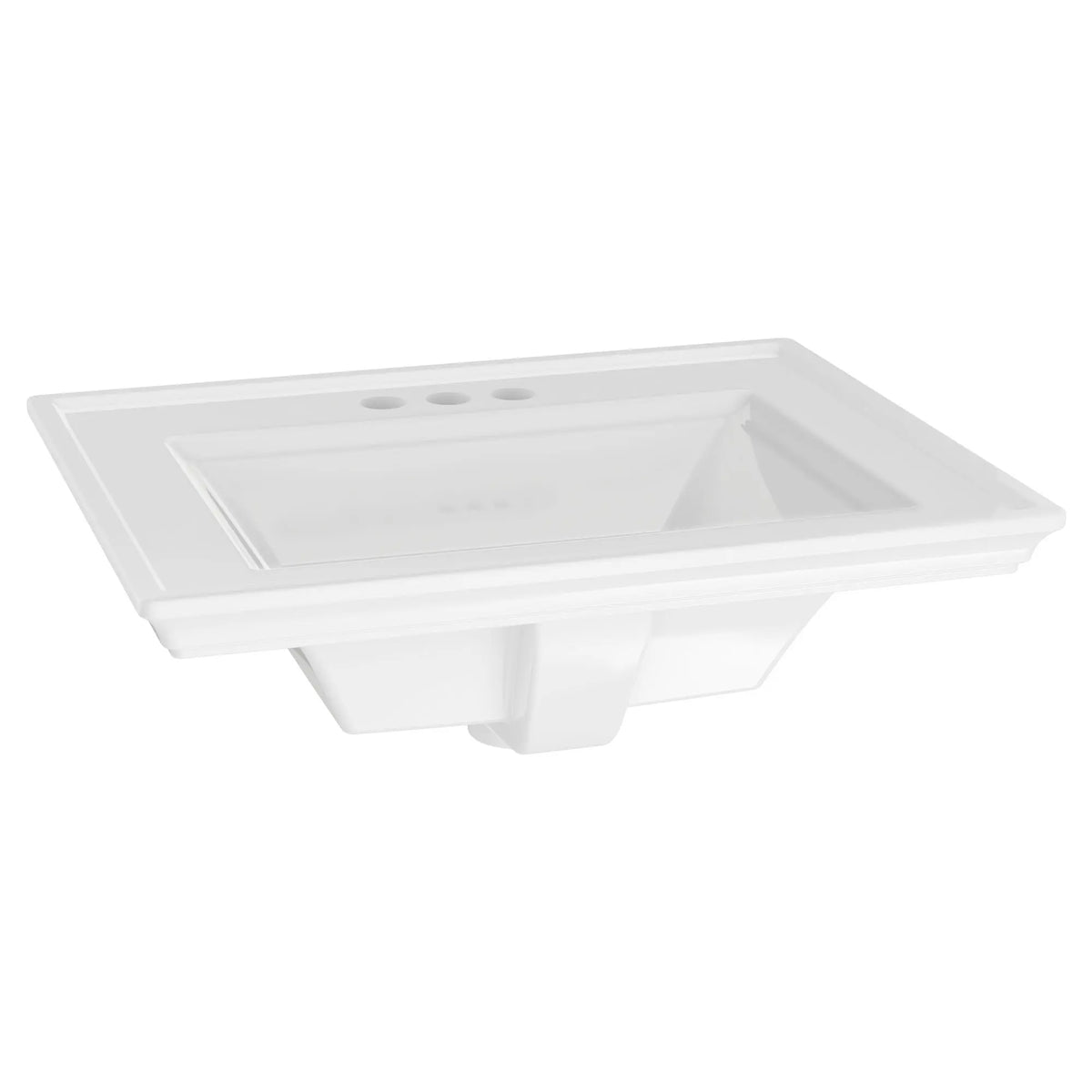 American Standard 1203004.02 Town Square S Fireclay Countertop Sink, 4 Centers, White