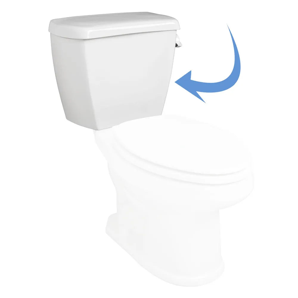 Gerber AV-28-890-97 Avalanche Toilet Tank Right Hand Lever 1.6 GPF 12 Rought-In White