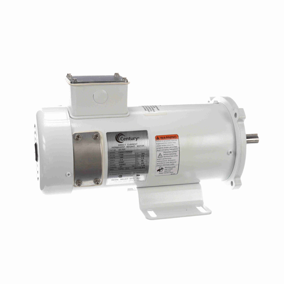 CENTURY MOTORS UDC153-CL GENERAL PURPOSE MOTORS