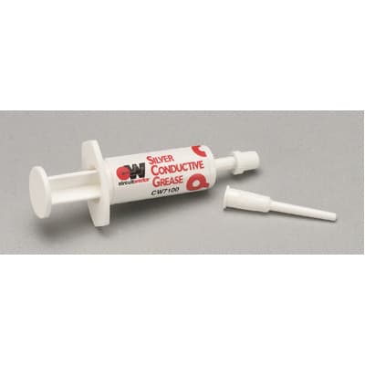 Chemtronics CW7100 CircuitWorks Silver Grade Conductive Grease 6.5g Syringe