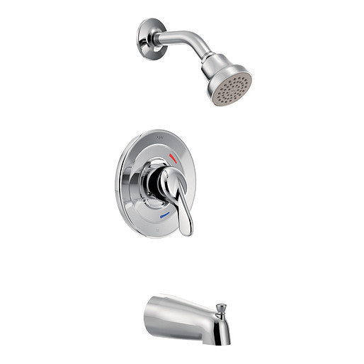 CLEVELAND 40311CGR Cornerstone Cycling One Handle Tub / Shower Faucet Trim With Water Saving Shower Head