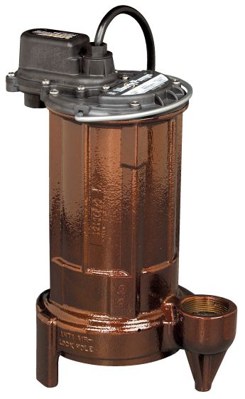 Liberty 280HV-2 280-Series Sump/Effluent Pump Mid Range Head 208-230V 1 Phase 1/2 HP Replacement MPN