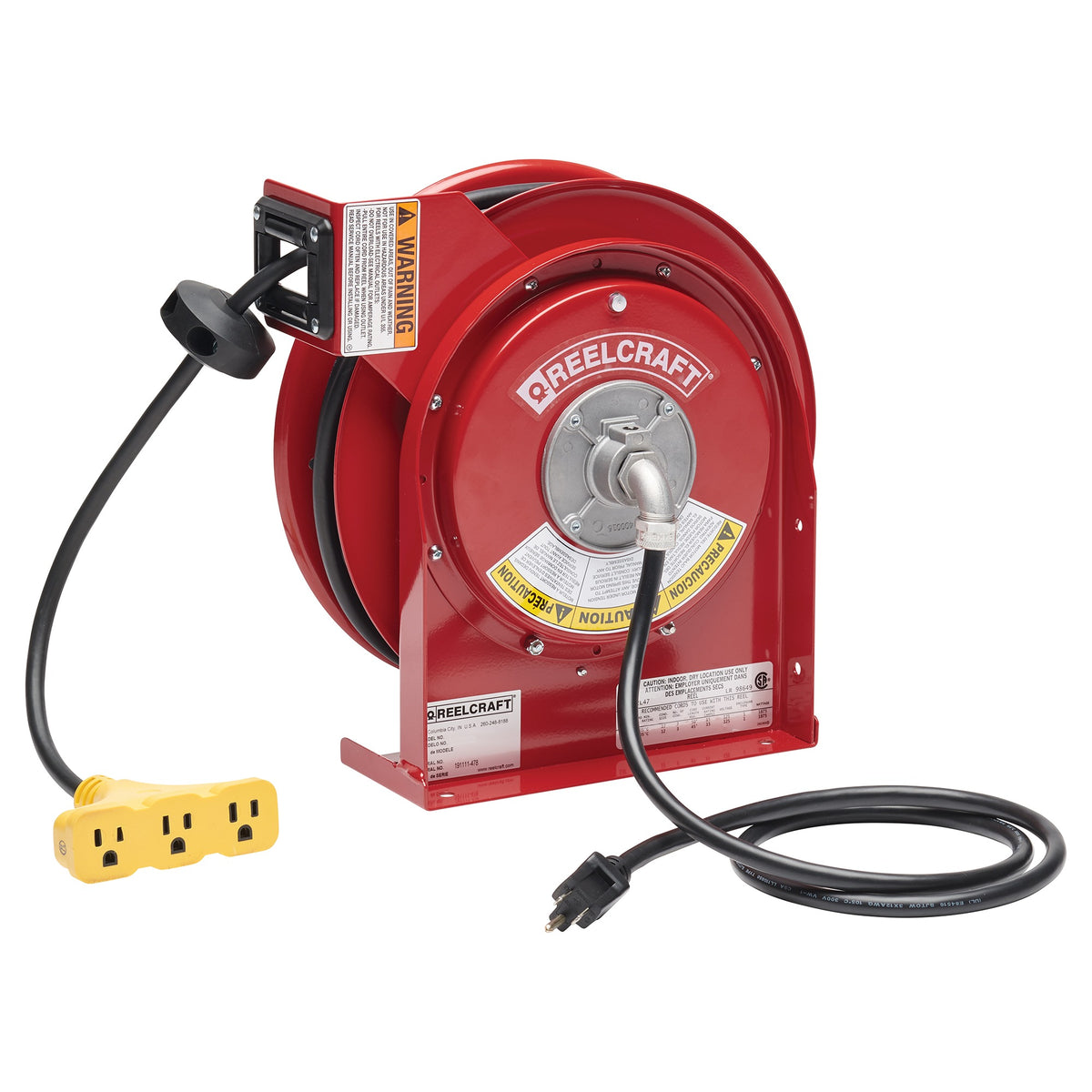 REELCRAFT L45451239 POWER & EXTENSION CORDS
