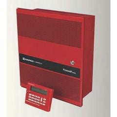 NAPCO GEMC-FW-32CNVKT Zone Conventional Commercial Fire Alarm Panel Kit, 24 Volt Panel, 32-Point, 2 NAC Circuit With 4A, Red Enclosure, Built-In Horn/Strobe Synch, Dual DACT, 2-Serial Port