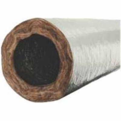 Quietflex 1085 Flex Duct Silver 10 x 25' R8 Bagged