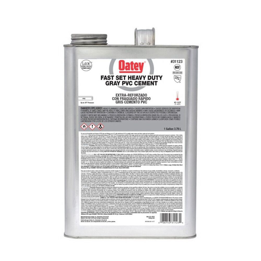 OATEY 31123 ADHESIVES, GLUES & CEMENTS