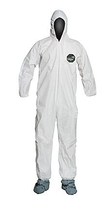 DUPONT NB122SWH4X002500 COVERALLS & WORKWEAR