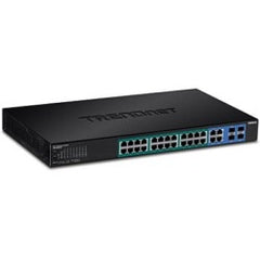 TRENDnet TPE-5028WS 28-Port Gigabit Web Smart PoE+ Switch, 56Gbps