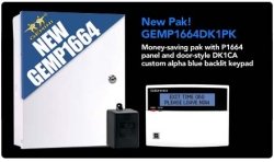 NAPCO GEMP1664DK1PK Money-Saving Pak With GEMP1664 Panel & Door-Style DK1CA Keypad