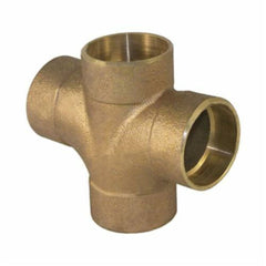 Elkhart 5835 Cast Brass DWV Double Tee C x C x C 2