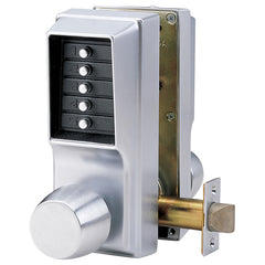 KABA EE1011/EE1011-26D-41 Mechanical Pushbutton Lock, Heavy Duty, 1/2 Cylindrical Throw Latch, Cylindrical Lock/Combination Entry
