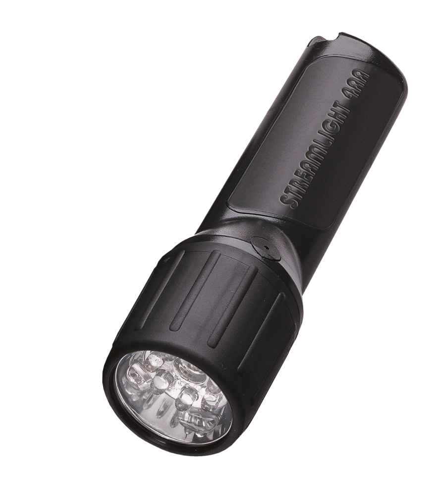 Streamlight 68344 STM 4AA LUXEON DIV 2WITH White LED and Alkaline Batteries Blister Packaged Black