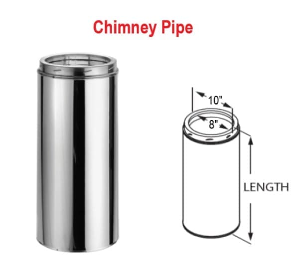 DURAVENT 8DT-12 CHIMNEY LINERS