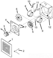 NuTone S97011723 Broan Fan Accessories