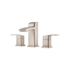 Pfister LG49DF2K Kenzo Two Handle Widespread Bathroom Sink Faucet in Brushed Nickel