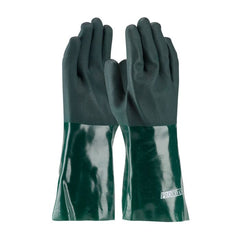 Protective Industrial Products 58-8035DD ProCoat Supported PVC Jersey Lined Green Rough Acid Finsh 14 Inch