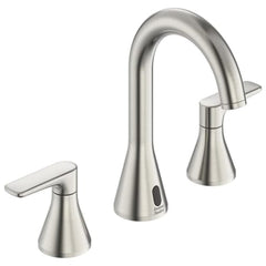 American Standard 7061857.295 Aspirations 8 Widespread Two-Handle Touchless Bathroom Faucet, With Lever Handles, 1.2 gpm