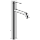 Duravit C11030001U10 C.1 Single Handle Monoblock Bathroom Sink Faucet in Polished Chrome