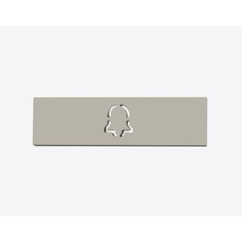 DOORBIRD Doorbird 423864719 Intercom Doorbell Button RAL7044