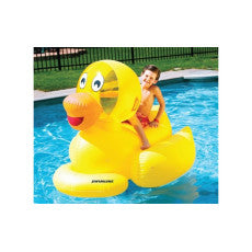 Swimline 9062 Giant Ducky Inflatable Ride-On Pool Float