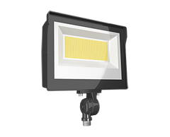 RAB X17XFU60 X17 Adjustable Floodlight Fixture, LED Lamp, 30 W Fixture, 120, 208, 240, 277 V, Bronze Housing