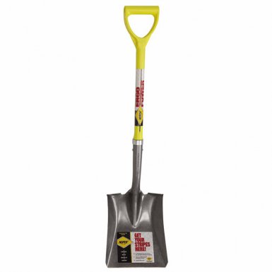 Nupla 72-076 Ergo-Power Square Point Shovel Heavy Gauge Back