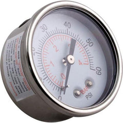 Waterway 830-4000SS ClearWater II Pressure Gauge