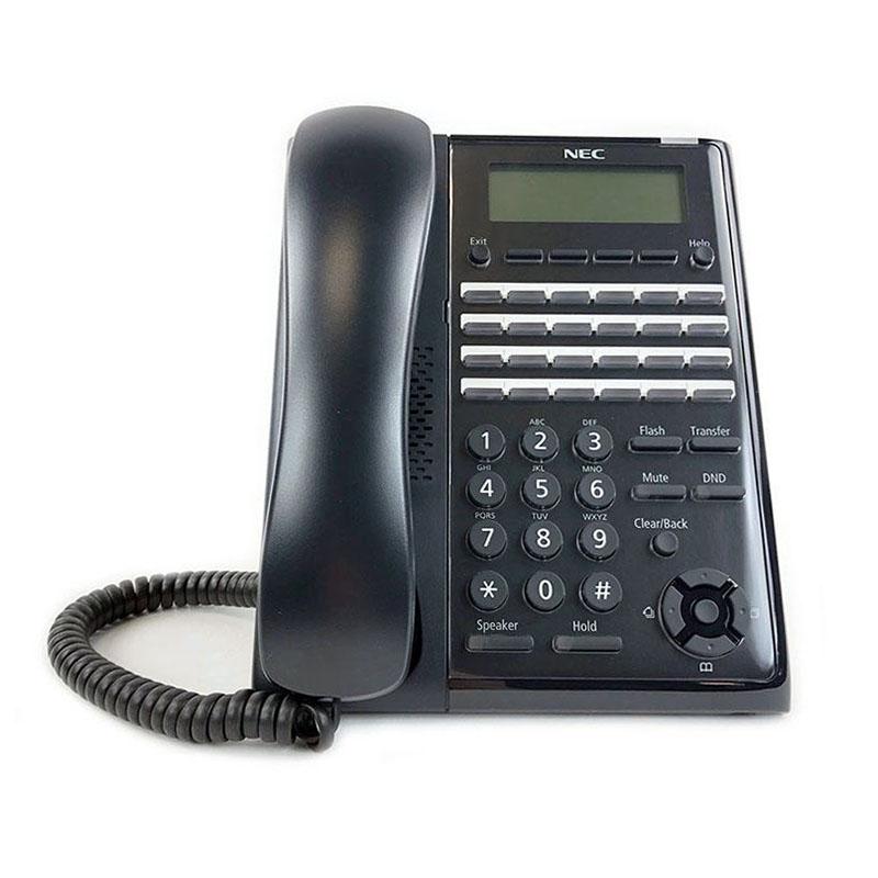 NEC BE117452 Telephone Single Line Black 24 Button