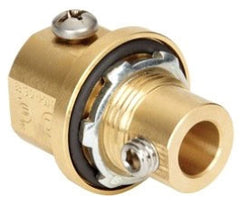 Bridgeport Fittings MCH-075 Grounding Fitting Brass Stainless Steel 6 to 4/0 AWG 3/4 in. Trade