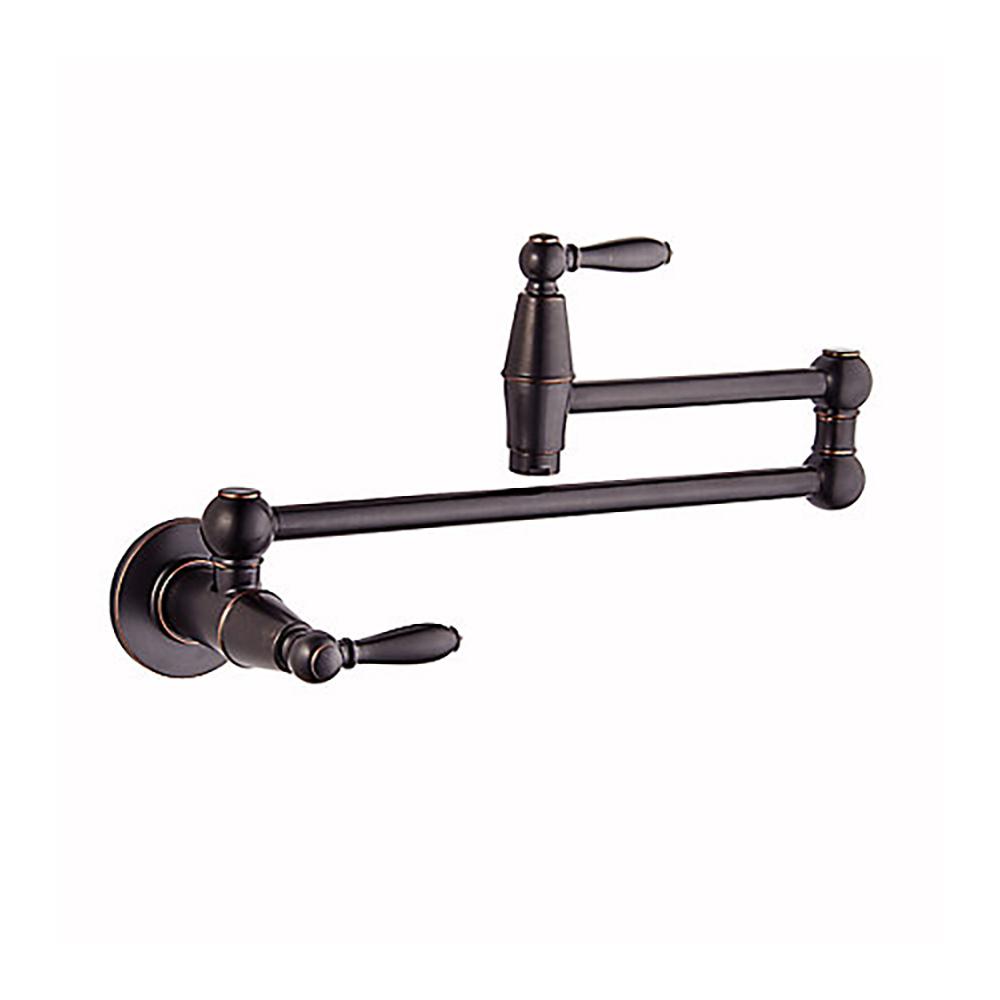 Pfister GT533TDY Port Haven Wall Mount Pot Filler in Tuscan Bronze