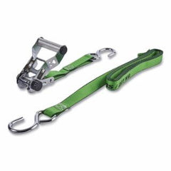 Keeper 85422 Chrome Ratchet Tie-Down 16 ft x 1-1/4 in J-Hooks