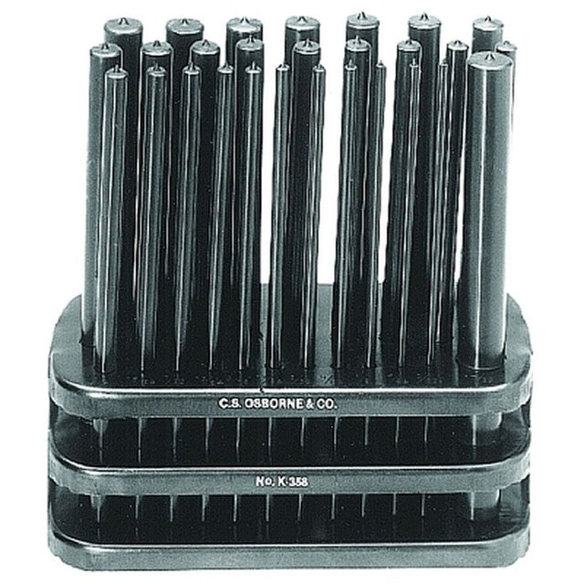 CS OSBORNE K-358 PUNCHES & CHISELS