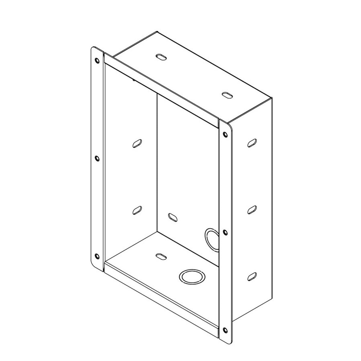 TALKAPHONE MS-600 Mounting Sleeve for 400/500 Series and 600 Series Call Stations