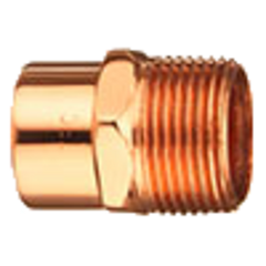 Elkhart 10030410 104 Series Wrot Copper Male Adapter C x M 4 Replacement MPN 6427