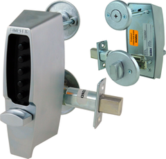 KABA 7108-26D-41 Mechanical Pushbutton Lock 2-3/8 Backset
