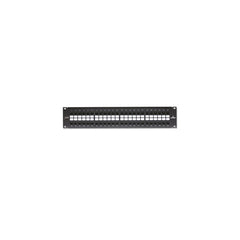 Leviton 69270-U48 Flat QuickPort Patch Panel with eXtreme CAT6 Connectors