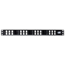 Belden AX103248 KeyConnect AngleFlex Patch Panel, 24 Port, 1U, AX103248