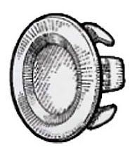 Mulberry 40114 1-1/4 Snap In KO Blank 40114