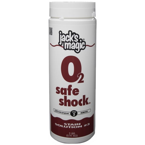 Jacks Magic JMSAFE2 Stain Solution #3 Safe Shock 2 lb Bottle